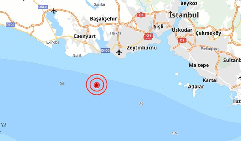 SON DAKİKA… İSTANBUL’DA DEPREM!..