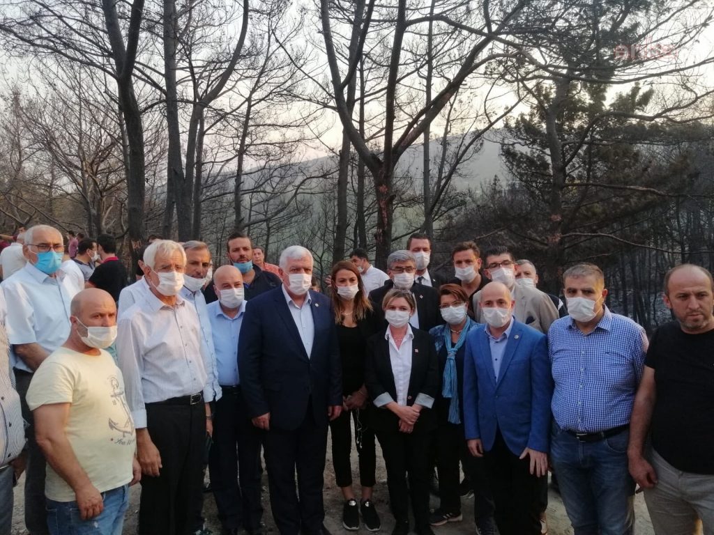 CHP’li Ali Öztunç: “HATAY YANMIYOR , YAKILIYOR”