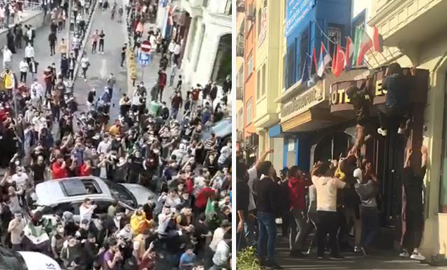 Ve SURİYELİLER SOKAĞA İNDİ!