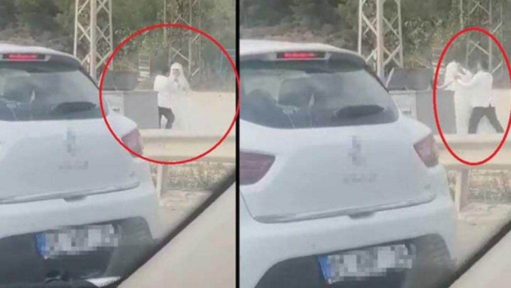Günün yaratığı! DÜĞÜNE GİDERKEN GELİNİ DÖVDÜ!