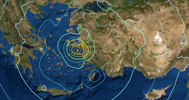 Deprem sonrası ABD yayınladı. GÖRENLER ŞOKE OLDU!