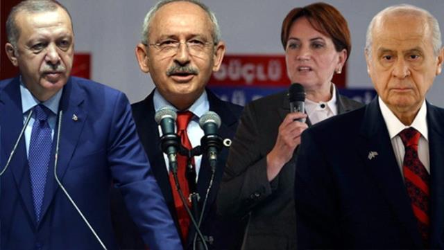 Son seçim anketinde BARAJI SADECE ÜÇ PARTİ GEÇTİ
