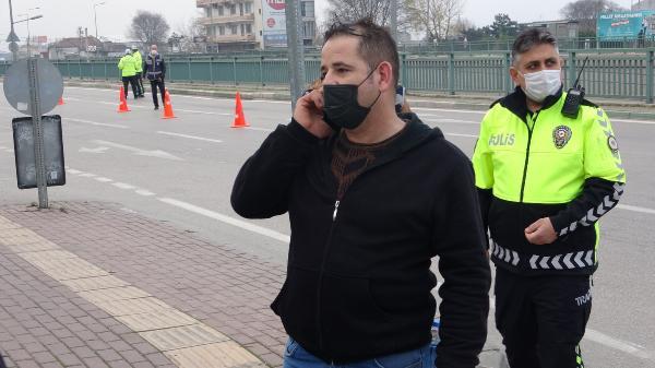 İzin belgesi soran polise ‘WhatsApp’ GRUBUNU GÖSTERDİ